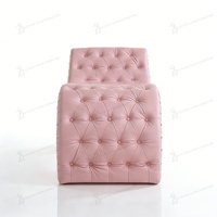 Nouveau Lit de Massage pour Cils en Flanelle Blanche, Table de Beauté, Mobilier de Salon, Lit Facial Réglable et Inclinable pour Sourcils et Cils