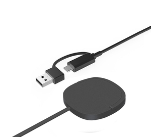 Nuevo Cargador Inalámbrico Magnético 2 en 1 de 15W con Doble Puerto de Carga Rápida, Mini Cargador Portátil para iPhone, Huawei, Samsung - Product Image 3