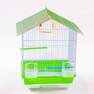 Volière extérieure pour oiseaux, grande cage pour animaux de compagnie pour jardin et patio, pour perroquets et pigeons, cage galvanisée résistante aux intempéries - Product Image 3