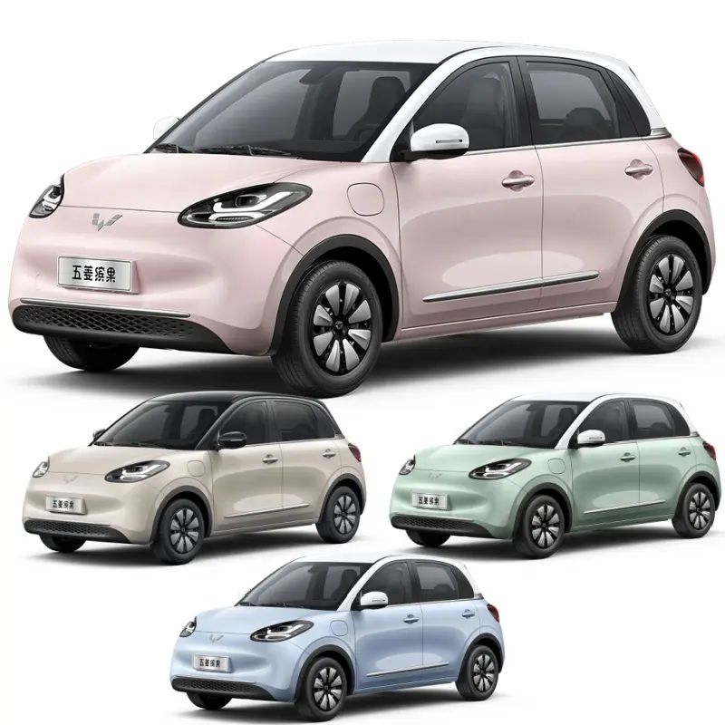 2023 2024 baru Wuling Bingo Cina mini mobil EV 333Km-410Km energi baru listrik mini mobil listrik untuk dewasa