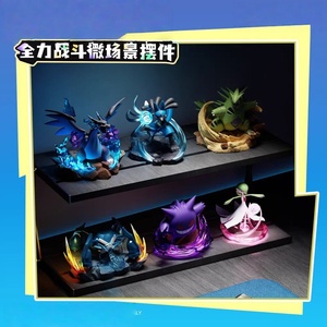 Disponibile - <span class=keywords><strong>Set</strong></span> da 6 Scatole a Sorpresa Micro Scene All-out Battle Pokémon Autentiche con Personaggi Luminosi - Decorazione da Scrivania, Regalo (Senza Pokémon Nascosti) - Product Image 5