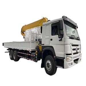 Bom preço Sinotruck HOWO 6X4 Novo ou Usado Carga Boom Crane Truck - Product Image 1