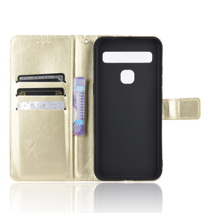 กระเป๋าสตางค์Crazy Horse PUฝาครอบหนังสำหรับTCL 10L/ TCL 10 Lite - Product Image 3