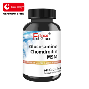 Fabricante de Suplementos Dietéticos de Glucosamina y Condroitina, Apoya la Salud de las Articulaciones con MSM, 240 Cápsulas de Glucosamina y Condroitina - Product Image 1