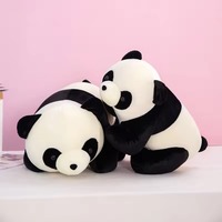 Peluche Panda en Gros, Jouet en Peluche Kawaii, Animaux en Peluche Doux, Poupée en Peluche, Décoration de Mariage, Jouet Panda