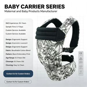<span class=keywords><strong>Porte</strong></span>-bébé PABELY PBL3414 certifié CE, de luxe, ergonomique, en lin de qualité supérieure, à haute capacité de charge, pour bébés de 0 à 3 ans, pliable, vente en gros - Product Image 1