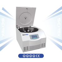 Centrífuga Clínica SCITEK 300-4500 rpm, Tres Programas Preestablecidos, Pantalla de Fácil Lectura, CPU Potente, Liberación Automática de la Tapa