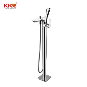 KKR venta al por Mayor moderno montado en el piso <span class=keywords><strong>de</strong></span> la <span class=keywords><strong>ducha</strong></span> baño grifo bañera <span class=keywords><strong>de</strong></span> pie libre bañera <span class=keywords><strong>de</strong></span> latón independiente bañera, baño <span class=keywords><strong>de</strong></span> grifos - Product Image 2