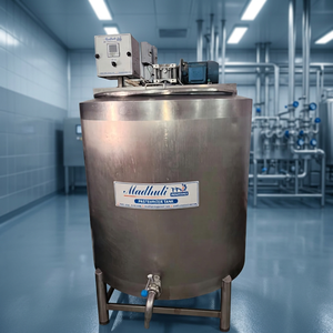 Pasteurisateur industriel pour crème glacée et produits laitiers 100L, machine de traitement à chauffage automatique - Product Image 4