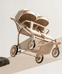 <span class=keywords><strong>Passeggino</strong></span> Gemellare con Seduta Rimovibile e Funzione <span class=keywords><strong>Reclinabile</strong></span>, Pieghevole in un Solo Passo - Product Image 5