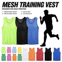 Maillot d'entraînement personnalisé pour équipes sportives avec logo imprimé, en polyester anti-humidité, pour le football, le basketball et les entraînements en groupe
