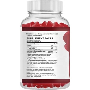 Gummies Naturelles Maca Plus 60 Unités – Complément Bio <span class=keywords><strong>pour</strong></span> l'Amélioration et le Raffermissement des Fesses et des Cuisses, Bonbons Volumisants <span class=keywords><strong>pour</strong></span> Adultes - Product Image 6