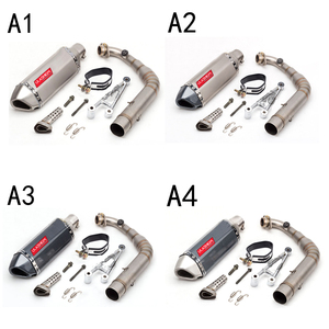 Sistema de Escape Completo para Motocicleta, Tubo Delantero y Silenciador Deslizable para <span class=keywords><strong>Yamaha</strong></span> Vity 125 VITY125, Silenciador de Escape para Moto - Product Image 2