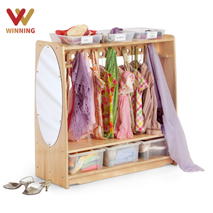 Meubles de centre d'apprentissage précoce pour école maternelle Montessori, organisateurs de vêtements pour enfants, casiers pour les tout-petits, garderie, école - Product Image 1