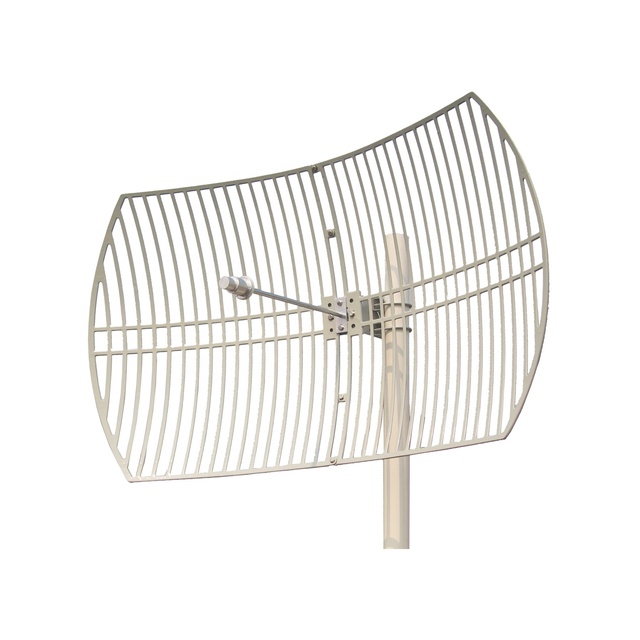5.15-5.85GHz 30dBi Satellite Die Cast Grid Antenna