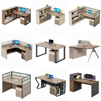 Escritorio de oficina moderno de 32 pulgadas, muebles para el hogar ajustables en altura, escritorios modulares de madera de pie para el hogar y la Oficina