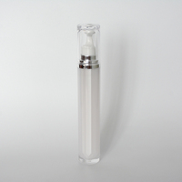 Nouveau style 2024 – Flacon cosmétique double en PP de qualité supérieure avec couvercle multi-faces, luxe, 5ml/10ml/15ml, pour massage des yeux, sans air, pour shampoing et perruques
