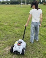 Lopkin L1500 DIY KI-Elektrischer Roboter-Rasenmäher 24V Akkubetrieben Kabellos IPX6 Wasserdicht 7,5Ah Rotationsmesser APP-Steuerung Automatisch
