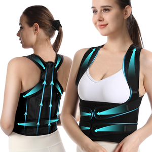 Có thể điều chỉnh đầy đủ trở lại Neoprene Brace biểu tượng tùy chỉnh gù chỉnh thẳng người lớn phụ nữ thoáng khí tư thế bảo vệ - Product Image 3