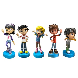 <span class=keywords><strong>Rev</strong></span> & Roll luxe dessin animé personnage animé grandes Statues résine jardin ornement Sculpture Art décoration de la maison pour parc d'attractions - Product Image 6