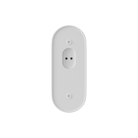 Sonnette de porte intelligente Tuya WiFi HD avec détection de mouvement, interphone, alimentation par batterie, objectif à focale fixe de 3,6 mm pour la maison/le bureau