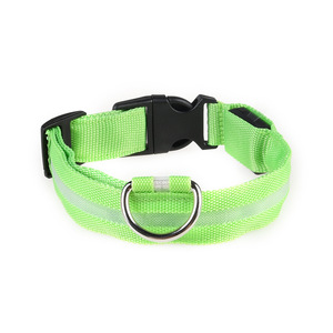 Collares Luminosos <span class=keywords><strong>LED</strong></span> para Perros y Mascotas, Ajustables, de Poliéster, Brillan en la Noche, <span class=keywords><strong>Collar</strong></span> Luminoso Intermitente Seguro para Perros, Gatos y Cachorros - Product Image 5