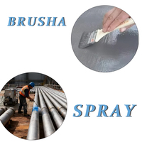 Revêtement liquide imperméable en polyuréthane pour toitures et bassins, membrane éco-responsable hautement élastique, garantie 3 ans