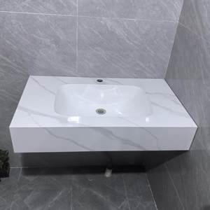 Accessori per il bagno realizzati su misura per la fabbrica. Lavabo in Pietra Sinterizzata per Bagno, Articolo Sanitario Personalizzato per la Fabbrica - Offerta Speciale - Product Image 5