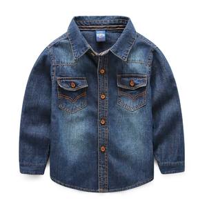 Manteaux en jean d'hiver pour garçons, style coréen tendance 2016, grandes tailles pour enfants - Product Image 1