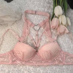 [Secret Thoughts] Sujetador sexy con cuello halter y lencería desmontable para chicas sensuales con copas completas y busto pequeño. - Product Image 2