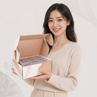 Caja de Cartón Corrugado Plegable Personalizada para Envíos, Caja de Embalaje para Zapatos y Ropa