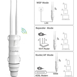 Wavlink WN570HA1 AERIAL HD2 ไวไฟแบบสองย่านความถี่ กำลังส่งสูง PoE สำหรับภายนอกอาคาร ใช้เป็น AP/ตัวขยายสัญญาณ/เราเตอร์ Wavlink AC600 - Product Image 2