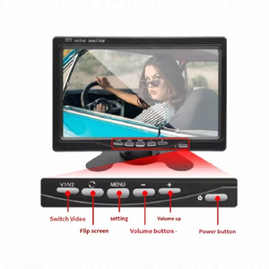 ชุดกล้องมองหลังติดรถบรรทุกขนาด 7 นิ้ว พร้อมจอภาพ ได้รับการรับรองคุณภาพจากเกาหลี - Product Image 6