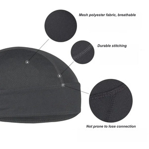 <span class=keywords><strong>Gorra</strong></span> sin Visera con Logotipo Personalizado, <span class=keywords><strong>Gorra</strong></span> Deportiva <span class=keywords><strong>de</strong></span> Poliéster Estilo Pirata, Gorras <span class=keywords><strong>de</strong></span> Ciclismo Transpirables <span class=keywords><strong>de</strong></span> Secado Rápido para Hombres y Mujeres - Product Image 2