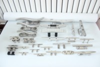 Taquet de bateau en fonte galvanisée de 6 pouces résistant aux intempéries Marine Pier Taquets de quai maritimes nautiques décoratifs-État neuf