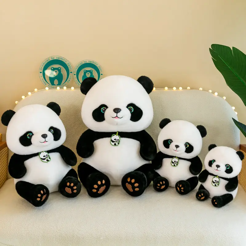 Vendita calda Super carino Panda peluche giocattolo personalizzato per bambini peluche bambola Panda gigante cuscino Panda peluche per regalo