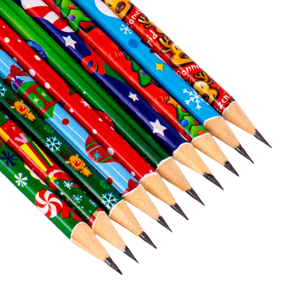 <span class=keywords><strong>Crayon</strong></span> thème <span class=keywords><strong>de</strong></span> Noël en gros Logo personnalisé crayons HB avec gommes cadeaux promotionnels écriture <span class=keywords><strong>dessin</strong></span> paquet personnalisé - Product Image 6