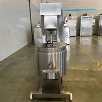Machine à piler la viande en acier inoxydable, broyeur de pâte d'ail, machine à piler la pâte de crevettes