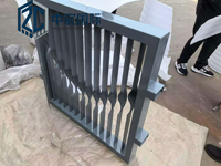 Rampe d'escalier murale en alliage d'aluminium décoratif Zhongchen, durable, pour intérieur et extérieur