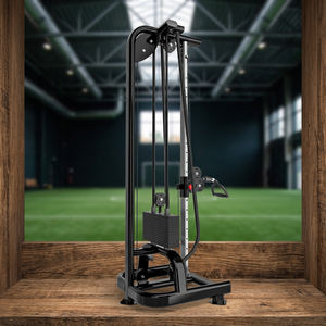 Appareil de musculation professionnel à charge par poulie pour exercices de demi-fly pectoral assis et de développement des deltoïdes arrière - Product Image 4