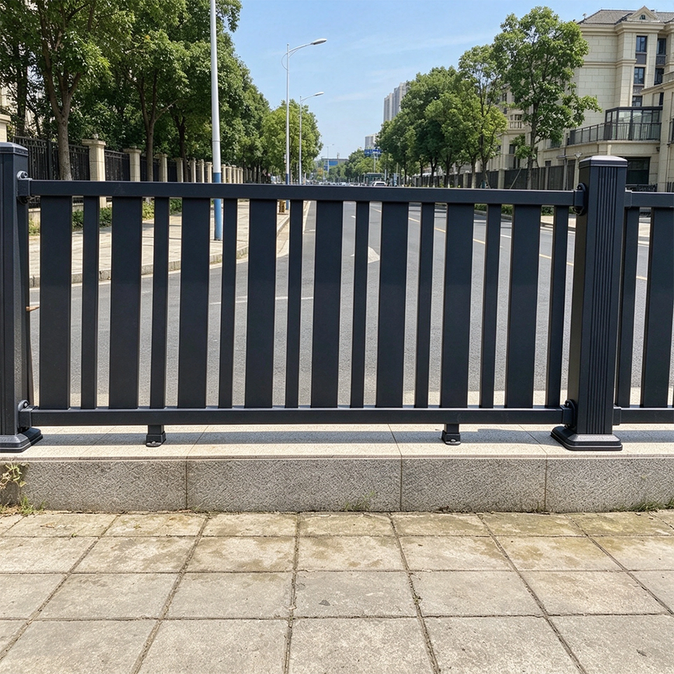 Slim Minimalist Balcony Railing Modern Simple Design Aluminum Balcony ...