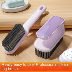 Multifunctional Soft Wool Shoe Brush Plastic Household <b>Cleaning</b> Laundry Board for Shoes <b>Clothes</b> Artifact Shoe Washing Brush - Product Image 2