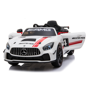 Voiture électrique pour enfants sous licence <span class=keywords><strong>Mercedes</strong></span> Benz AMG GT4 12v, deux places, voiture jouet pour enfants, vente en gros - Product Image 6