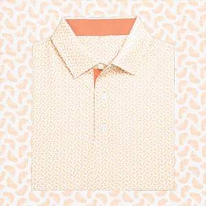 Chemises de golf pour hommes en maille respirante de haute qualité, logo personnalisé OEM en gros, manches courtes, 2025 - Product Image 1