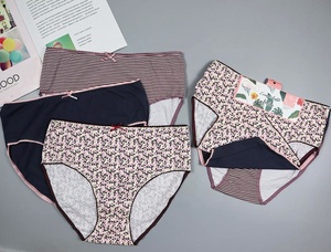 Bragas de algodón con estampado para mujer, ropa interior transpirable de talla grande, nuevo estilo, venta directa de fábrica, gran oferta - Product Image 2