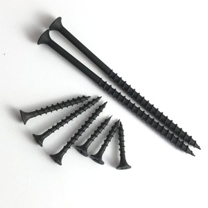 Chất lượng cao màu đen thô chủ đề #6 #7 #8x2 "50mm vách thạch cao vít tiêu chuẩn DIN 18182 cho gỗ - Product Image 2