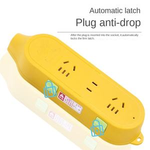 Production personnalisée en usine barrette d'alimentation jaune prises universelles internationales carte de raccordement de prise nouvel assemblage de câbles et de fils - Product Image 3