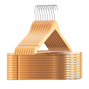 Offre Spéciale : Cintres en Bois P66 pour Vêtements, Manteaux, Chemises et Pulls - Product Image 1