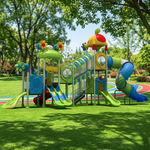Équipements de terrain de jeux dynamiques pour enfants, toboggans <span class=keywords><strong>d</strong></span>'extérieur, jeux <span class=keywords><strong>d</strong></span>'aventure commerciaux captivants pour les enfants - Product Image 1