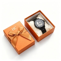Caja de Reloj de Diseño Moderno con Tapa y Base Rígidas de Papel, con Almohada para Reloj, Logotipo Personalizado, Empaque para Relojes para el Lanzamiento de Nuevas Marcas